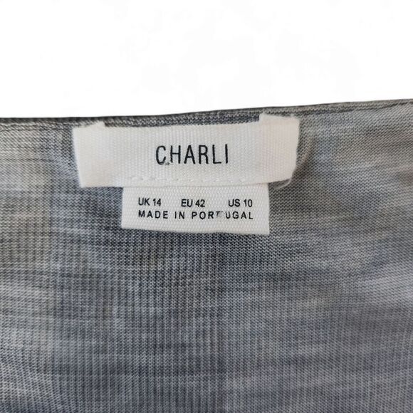 Charli London long open back cami 10 Y2K art to wear eclectic - Picture 7 of 11